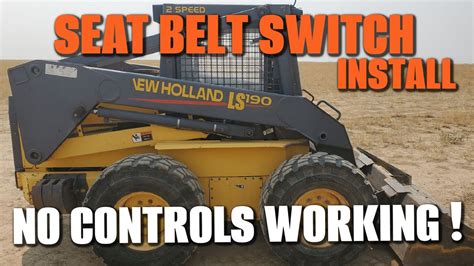 john deere 250 skid steer seat belt switch|skid steer seat belt switch.